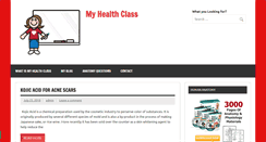 Desktop Screenshot of myhealthclass.net